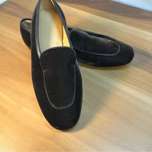 NEW Amorio Jaipur Women Sz 39 Velvet Leather Driving Loafers Brown Elegant Boho